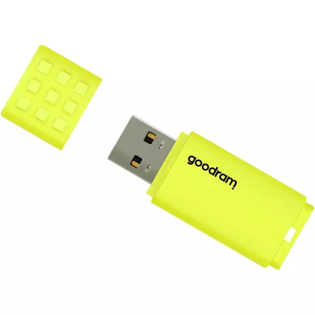 USB флеш накопитель Goodram 8GB UME2 Yellow USB 2.0 (UME2-0080Y0R11) - 2 USB флеш накопитель Goodram 8GB UME2 Yellow USB 2.0 (UME2-0080Y0R11) - 2