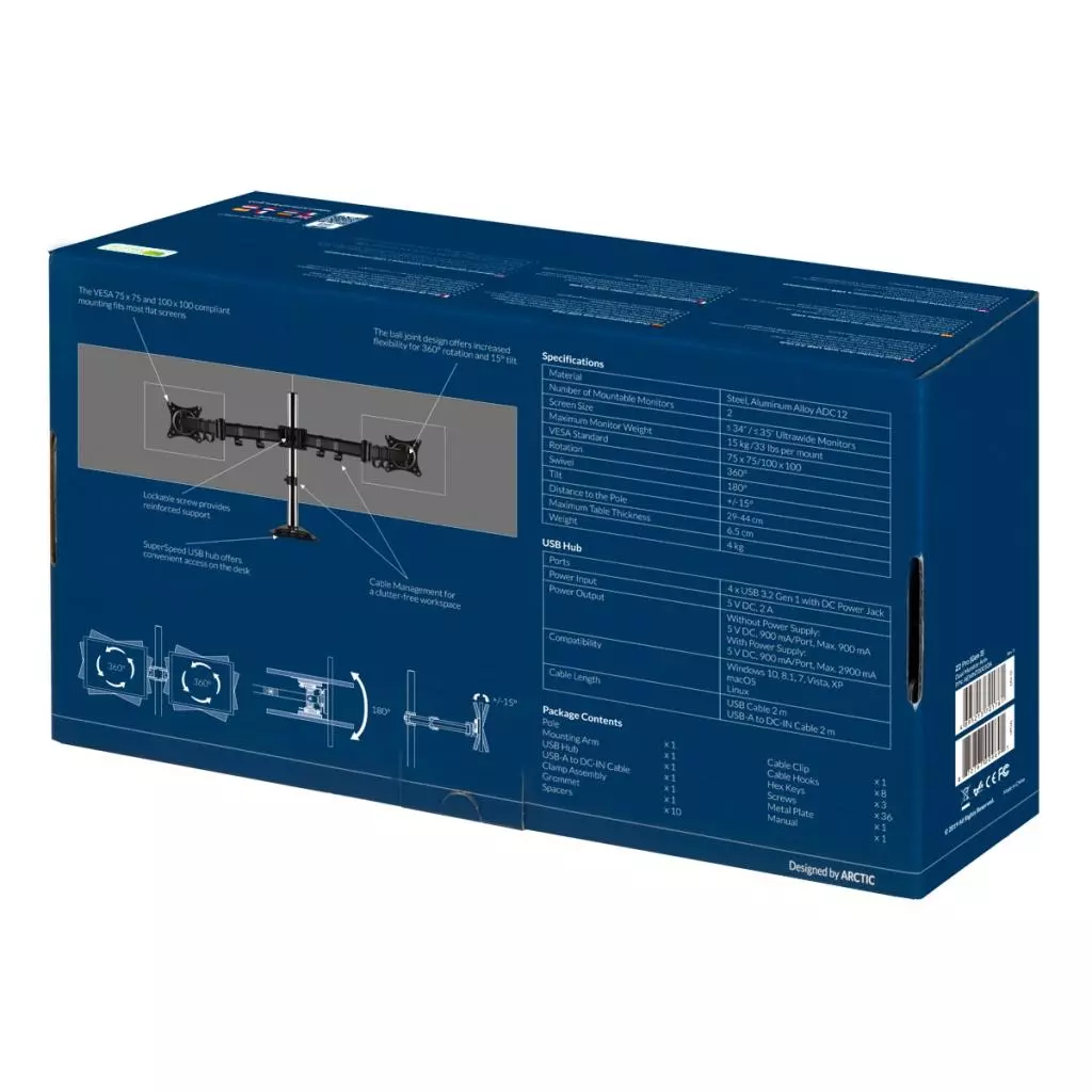 Кронштейн Arctic Z2 Pro (Gen3) (AEMNT00050A) - 3 Кронштейн Arctic Z2 Pro (Gen3) (AEMNT00050A) - 3