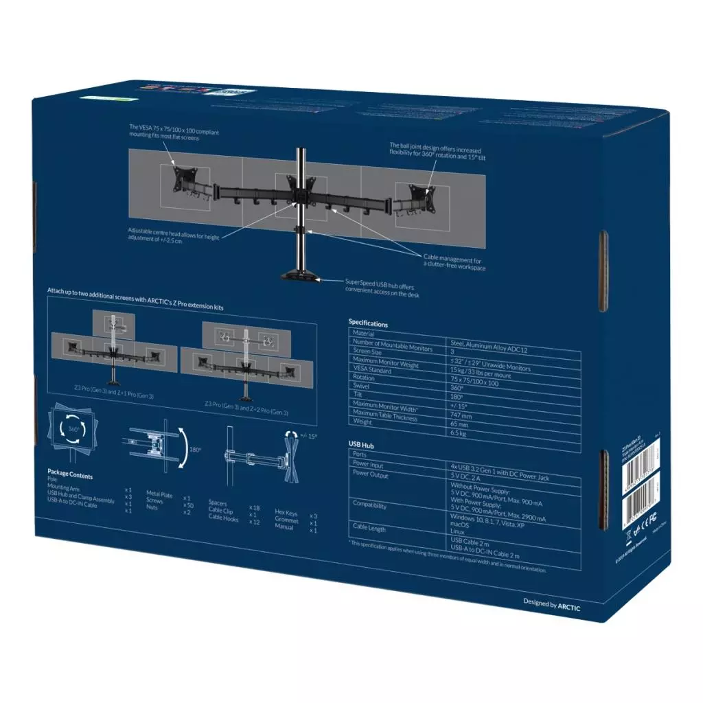 Кронштейн Arctic Z3 Pro (Gen3) (AEMNT00051A) - 3 Кронштейн Arctic Z3 Pro (Gen3) (AEMNT00051A) - 3