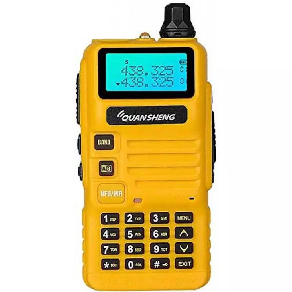 Портативная рация Quansheng UV-R50 Yellow - 1 Портативная рация Quansheng UV-R50 Yellow - 1