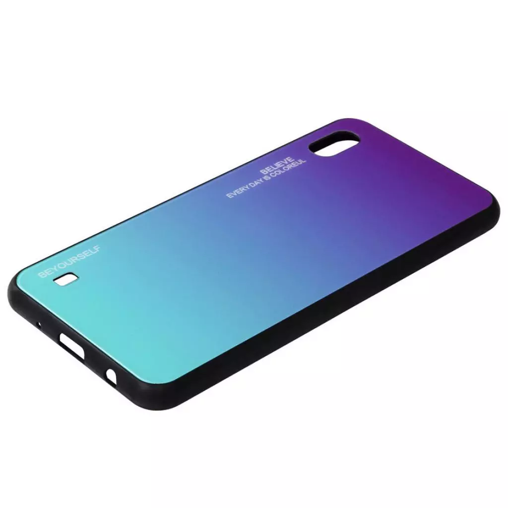 Чехол для моб. телефона BeCover Gradient Glass Samsung Galaxy M10 2019 SM-M105 Purple-Blue (703871) - 2 Чехол для моб. телефона BeCover Gradient Glass Samsung Galaxy M10 2019 SM-M105 Purple-Blue (703871) - 2