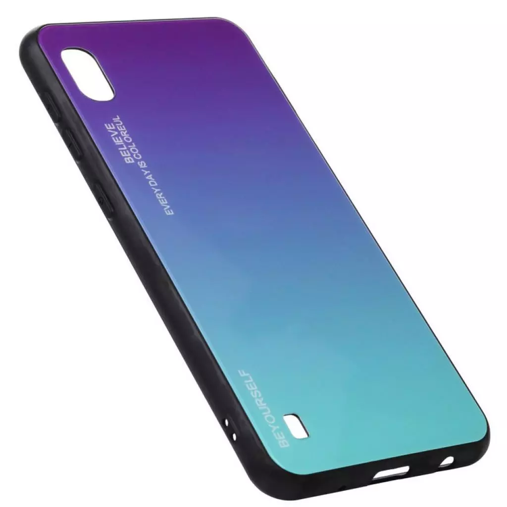 Чехол для моб. телефона BeCover Gradient Glass Xiaomi Redmi 7A Purple-Blue (703891) - 1