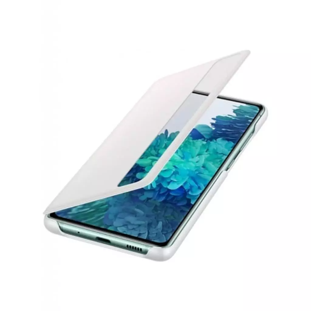 Чехол для моб. телефона Samsung Clear View Cover Galaxy S20FE (G780) White (EF-ZG780CWEGRU) - 6 Чехол для моб. телефона Samsung Clear View Cover Galaxy S20FE (G780) White (EF-ZG780CWEGRU) - 6