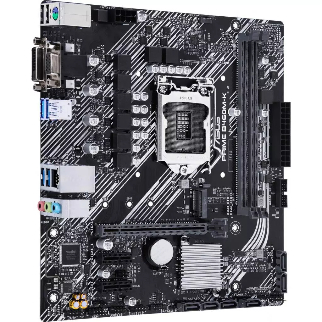 Материнская плата ASUS PRIME B460M-K - 2 Материнская плата ASUS PRIME B460M-K - 2