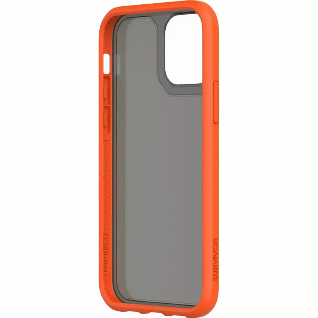 Чехол для моб. телефона Griffin Survivor Strong for iPhone 12 Pro - Griffin Orange/Cool Gray (GIP-048-ORG) - 1 Чехол для моб. телефона Griffin Survivor Strong for iPhone 12 Pro - Griffin Orange/Cool Gray (GIP-048-ORG) - 1