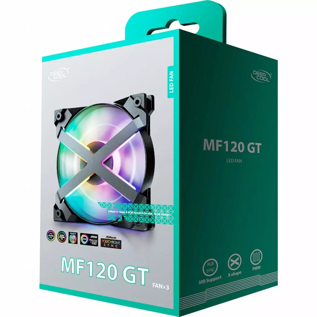 Кулер для корпуса Deepcool MF120GT - 5 Кулер для корпуса Deepcool MF120GT - 5