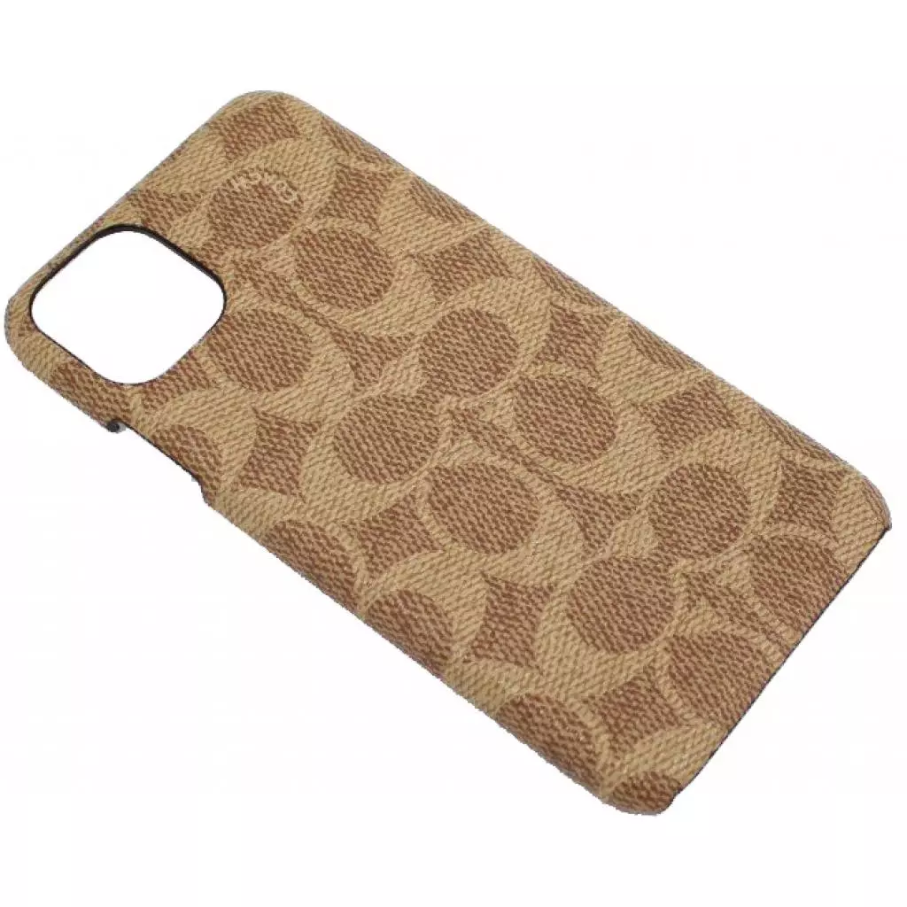 Чехол для моб. телефона Coach Slim Wrap Case for Apple iPhone 11 Pro Max - Signature C Kha (CIPH-018-SCKHK) - 2 Чехол для моб. телефона Coach Slim Wrap Case for Apple iPhone 11 Pro Max - Signature C Kha (CIPH-018-SCKHK) - 2