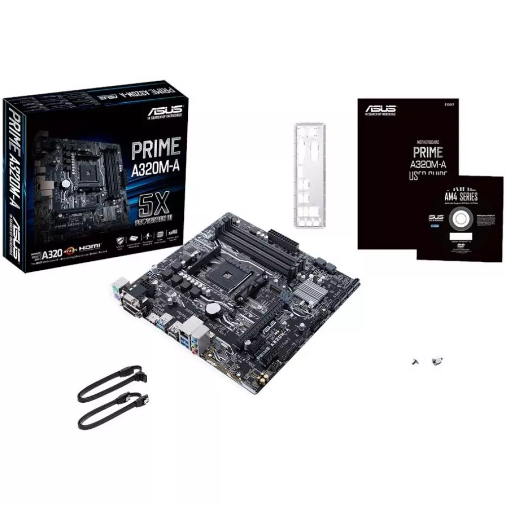 Материнская плата ASUS PRIME A320M-A - 6 Материнская плата ASUS PRIME A320M-A - 6