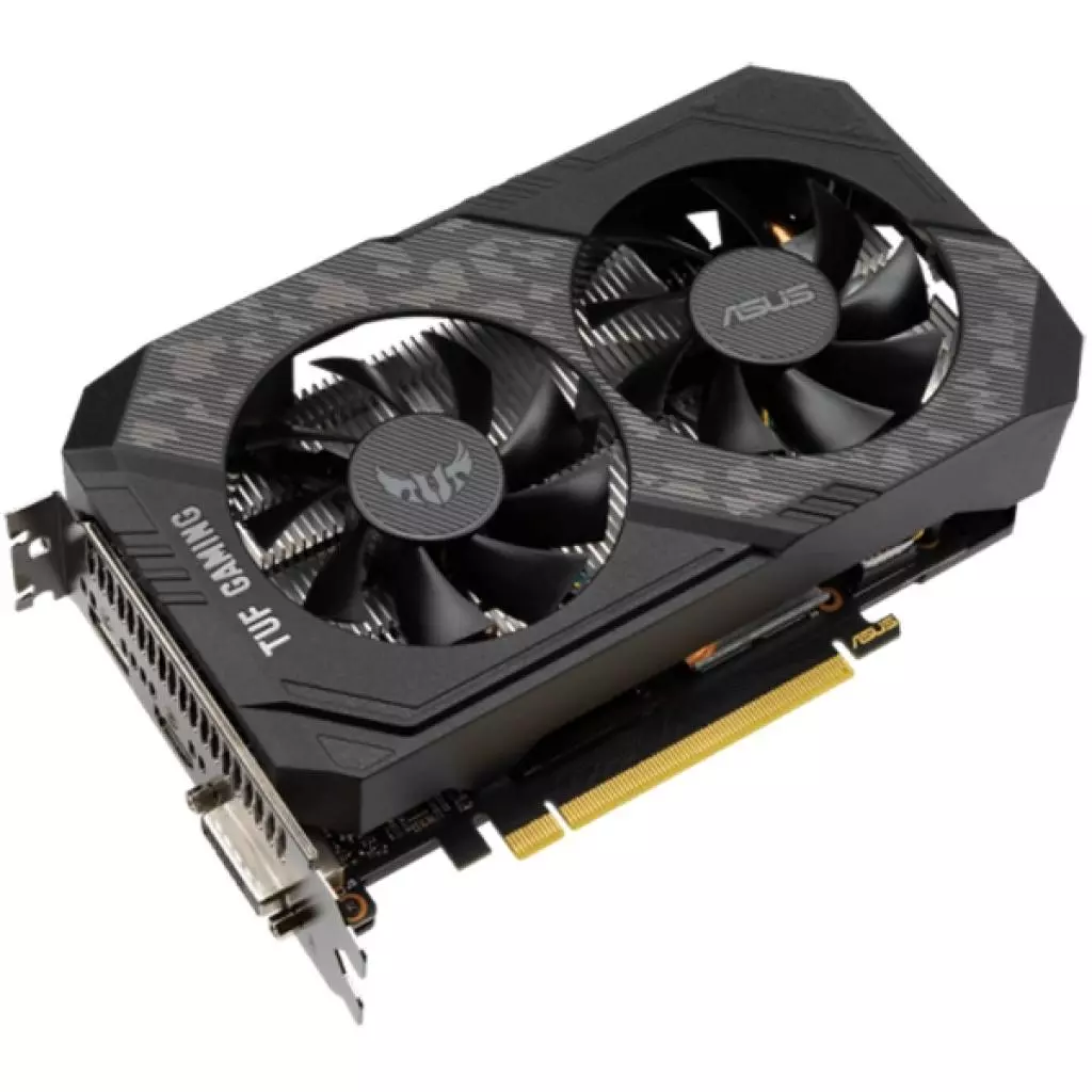 Видеокарта ASUS GeForce GTX1650 4096Mb TUF D6 P GAMING (TUF-GTX1650-4GD6-P-GAMING) - 1 Видеокарта ASUS GeForce GTX1650 4096Mb TUF D6 P GAMING (TUF-GTX1650-4GD6-P-GAMING) - 1