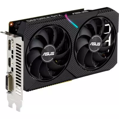 Видеокарта ASUS GeForce GTX1650 4096Mb DUAL OC D6 MINI (DUAL-GTX1650-O4GD6-MINI) - 3