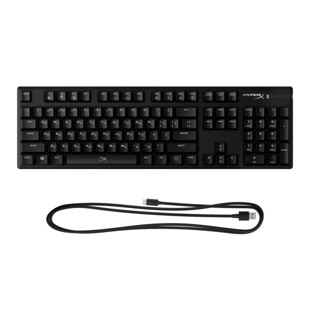 Клавиатура HyperX Alloy Origins HX Blue switches (HX-KB6BLX-RU) - 4 Клавиатура HyperX Alloy Origins HX Blue switches (HX-KB6BLX-RU) - 4