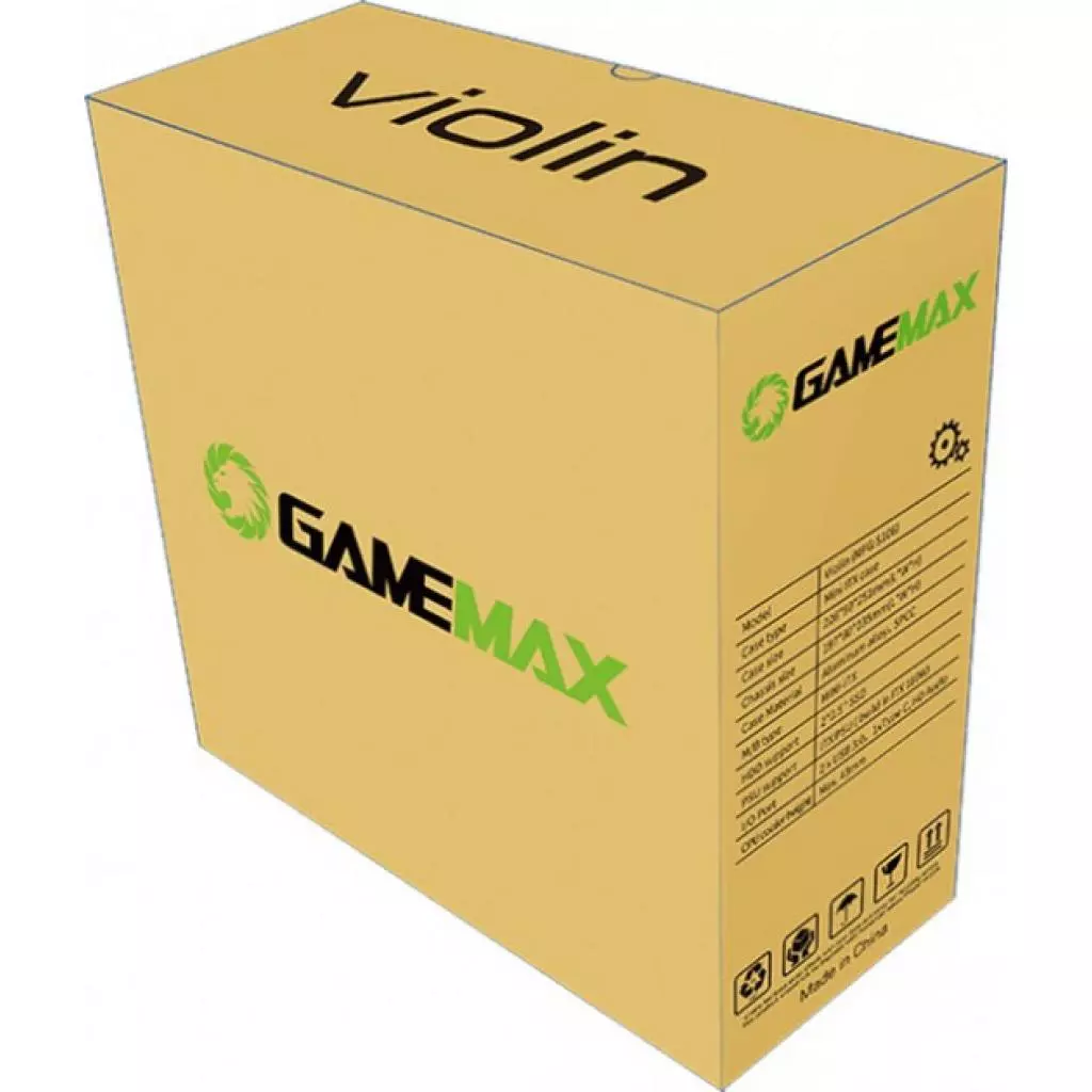 Корпус Gamemax Violin Black - 11 Корпус Gamemax Violin Black - 11