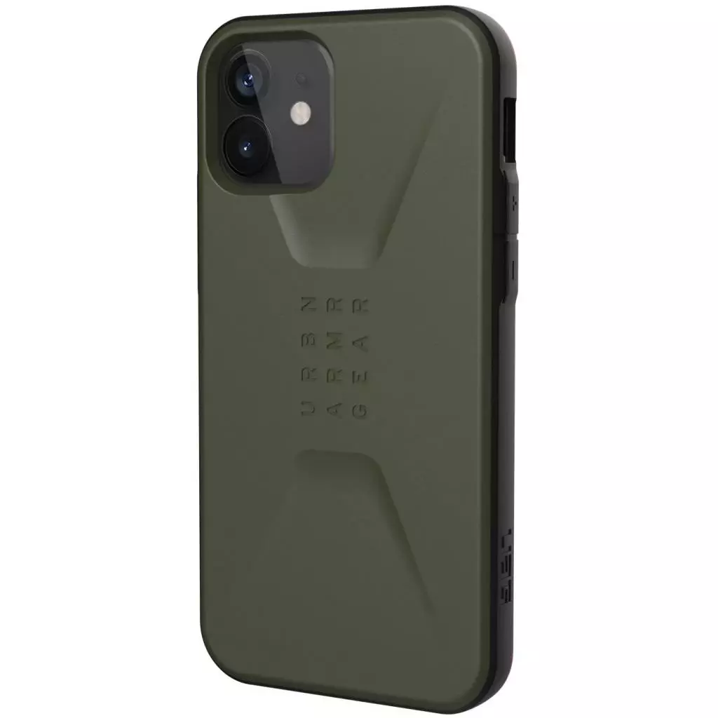 Чехол для моб. телефона Uag iPhone 12 / 12 Pro Civilian, Olive (11235D117272) - 2