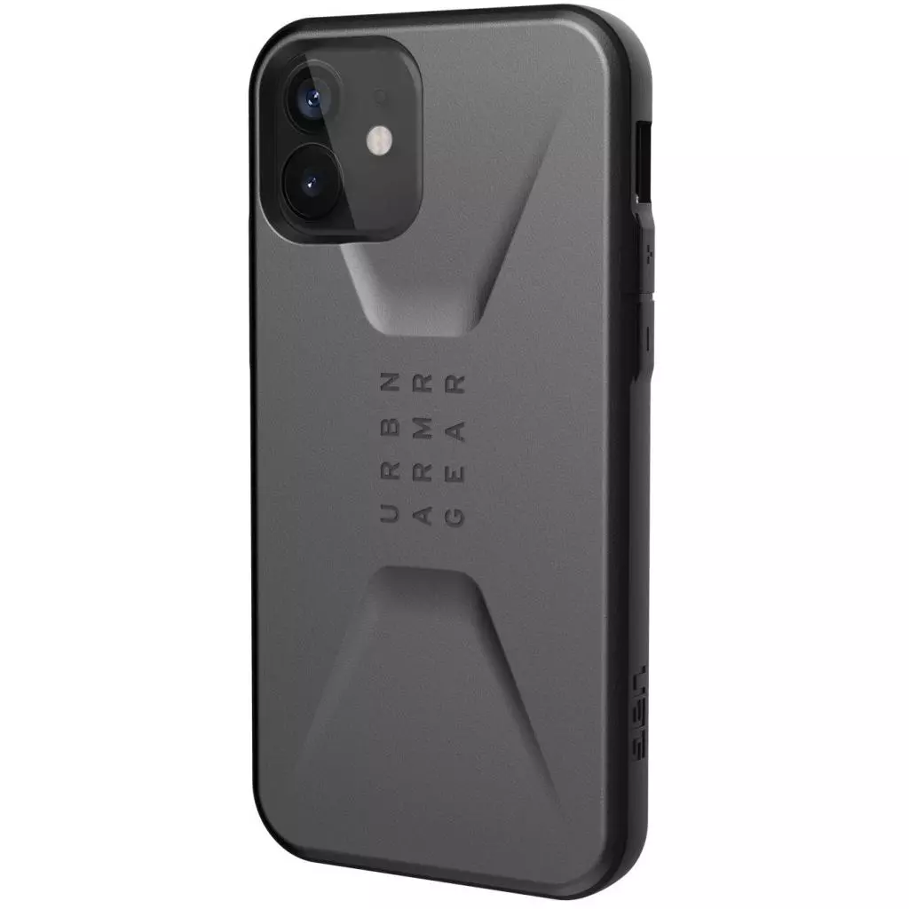 Чехол для моб. телефона Uag iPhone 12 / 12 Pro Civilian, Silver (11235D113333) - 2 Чехол для моб. телефона Uag iPhone 12 / 12 Pro Civilian, Silver (11235D113333) - 2