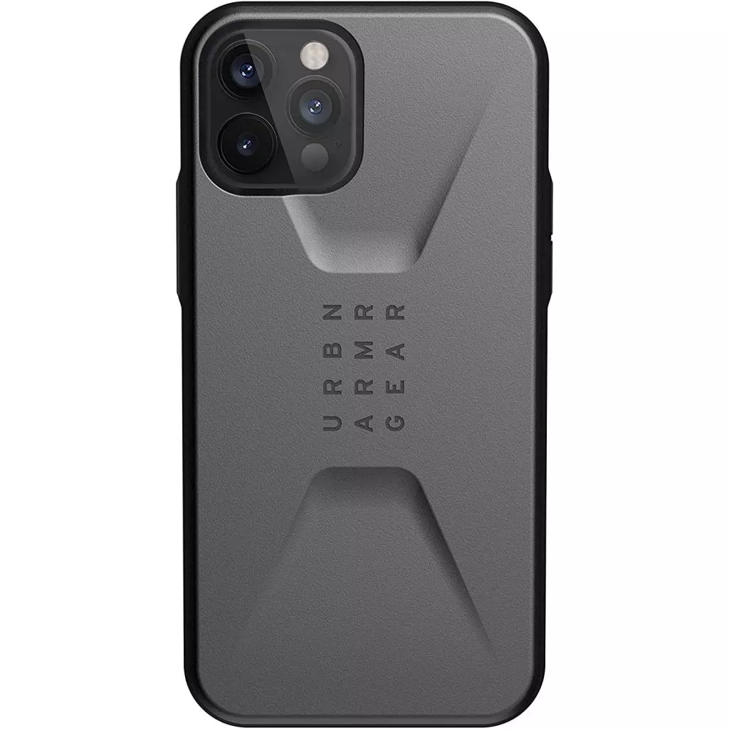 Чехол для моб. телефона Uag iPhone 12 / 12 Pro Civilian, Silver (11235D113333)