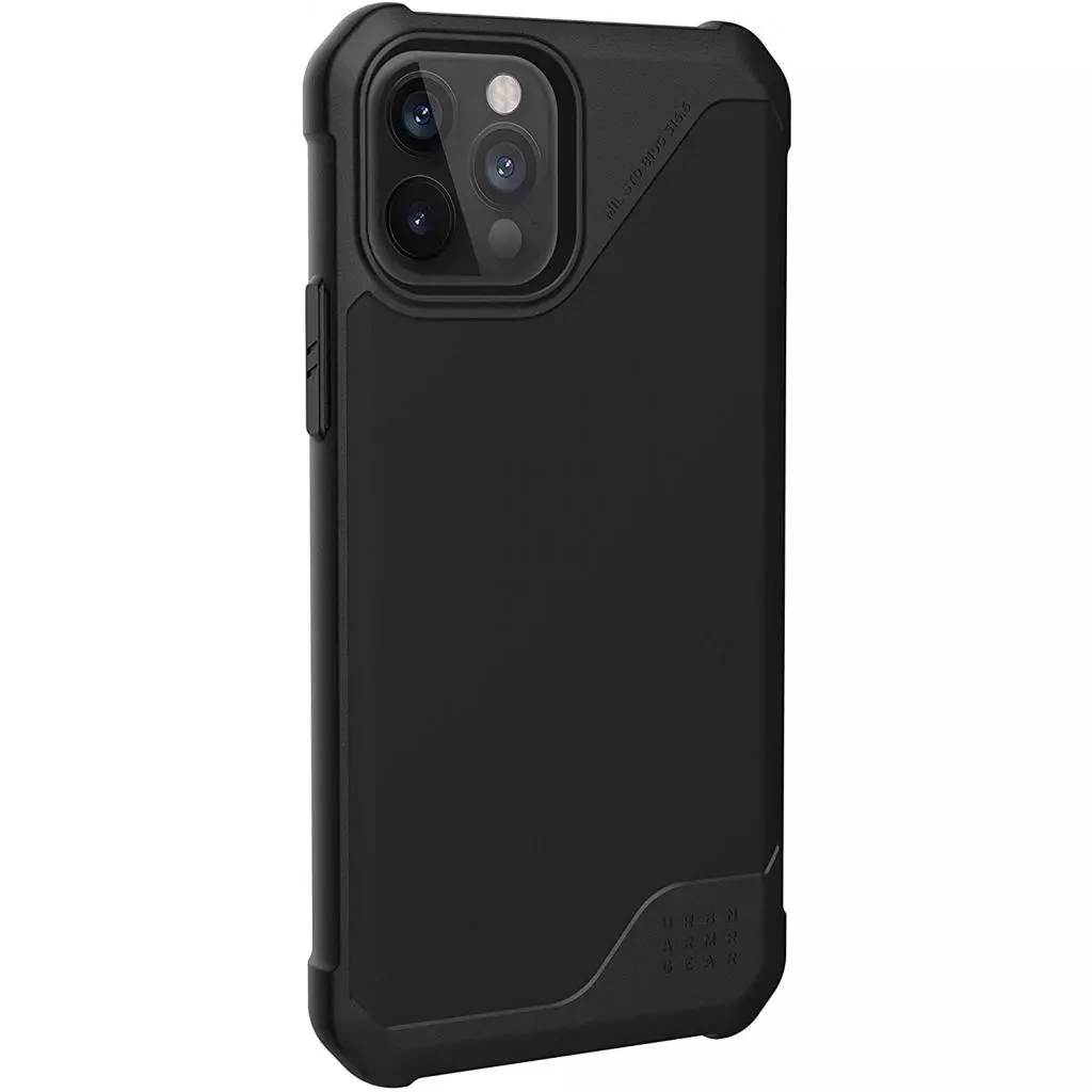 Чехол для моб. телефона Uag iPhone 12 / 12 Pro Metropolis LT, Leather Black (11235O118340) - 3 Чехол для моб. телефона Uag iPhone 12 / 12 Pro Metropolis LT, Leather Black (11235O118340) - 3