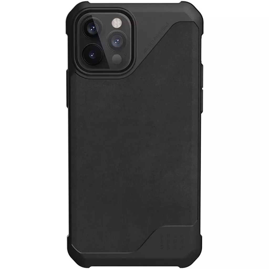 Чехол для моб. телефона Uag iPhone 12 / 12 Pro Metropolis LT, Leather Black (11235O118340)