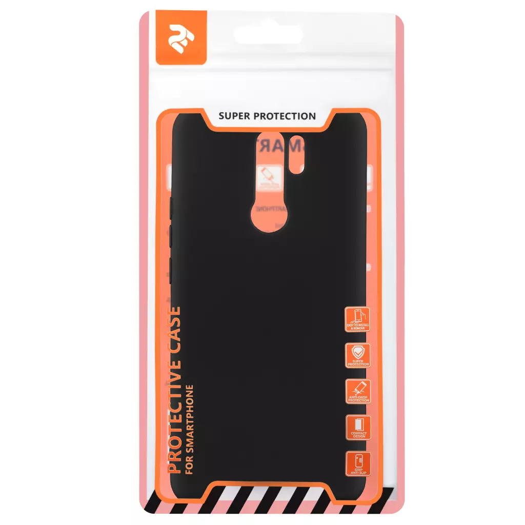 Чехол для моб. телефона 2E Basic Xiaomi Xiaomi Redmi 9, Soft feeling, Black (2E-MI-9-NKSF-BK) - 2 Чехол для моб. телефона 2E Basic Xiaomi Xiaomi Redmi 9, Soft feeling, Black (2E-MI-9-NKSF-BK) - 2