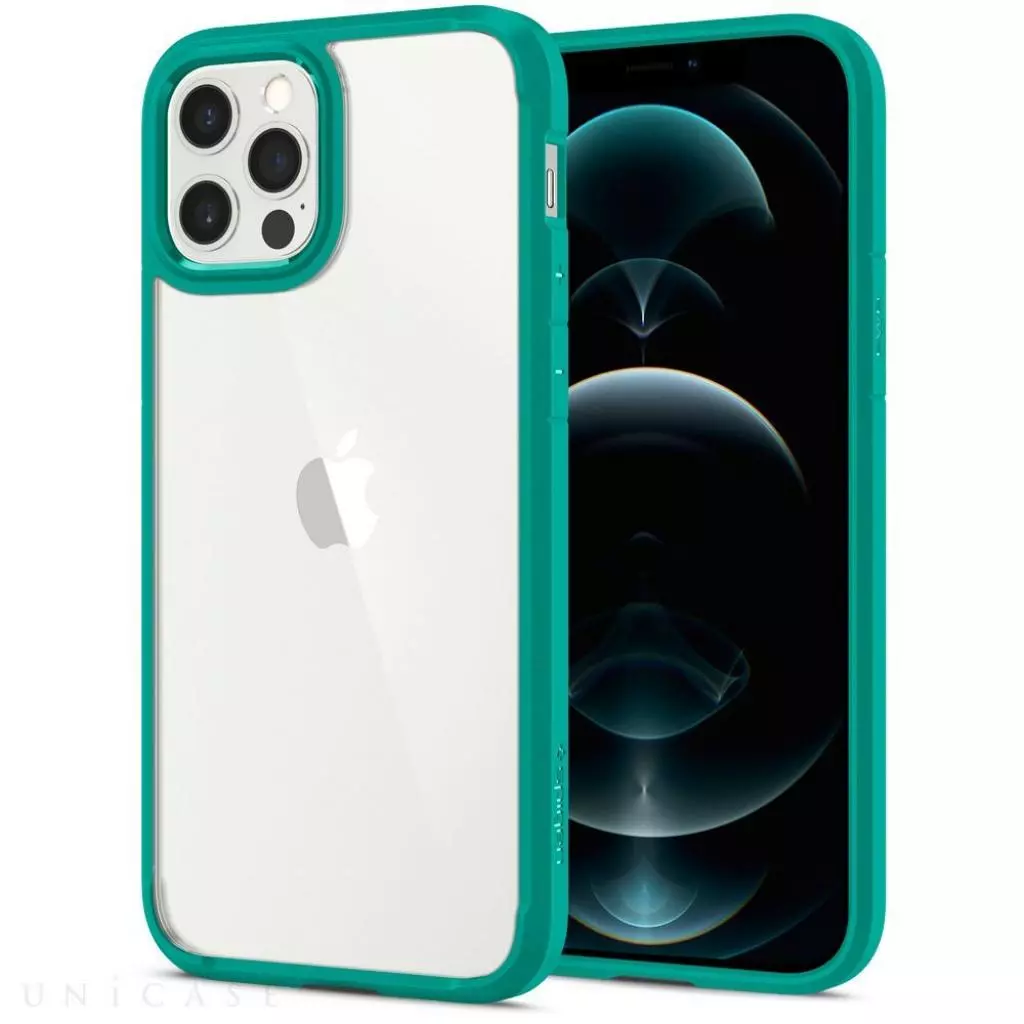 Чехол для моб. телефона Spigen iPhone 12 / 12 Pro Crystal Hybrid, Mint (ACS01522) - 3 Чехол для моб. телефона Spigen iPhone 12 / 12 Pro Crystal Hybrid, Mint (ACS01522) - 3