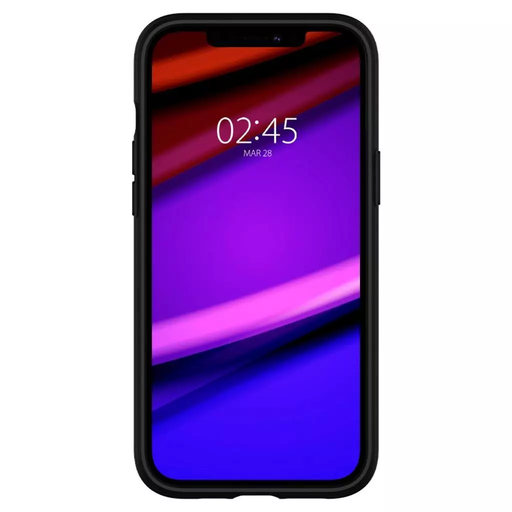 Чехол для моб. телефона Spigen iPhone 12 / 12 Pro Hybrid NX, Matte Black (ACS01519) - 2