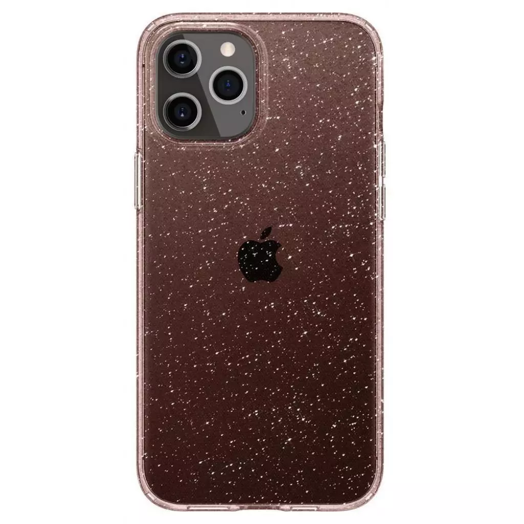 Чехол для моб. телефона Spigen iPhone 12 / 12 Pro Liquid Crystal Glitter, Rose Quartz (ACS01699)