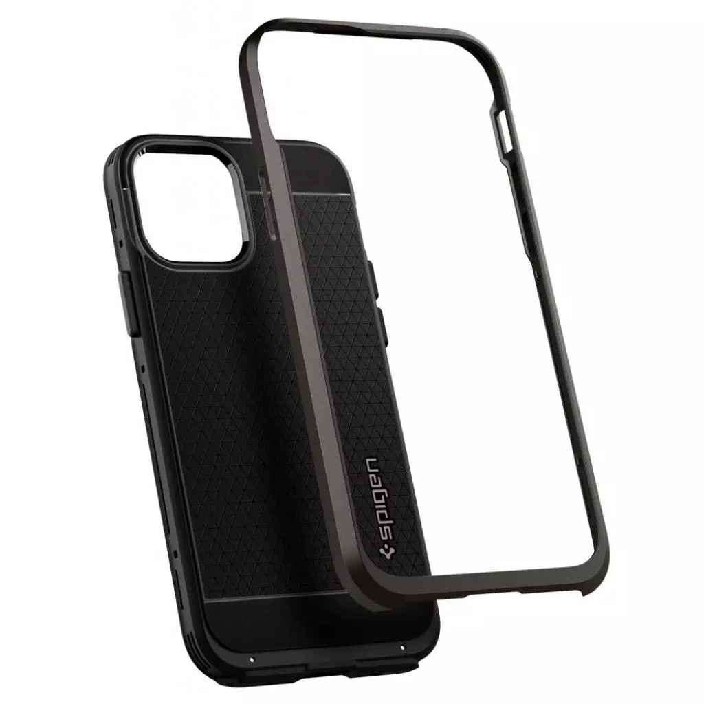 Чехол для моб. телефона Spigen iPhone 12 / 12 Pro Neo Hybrid, Gunmetal (ACS01711) - 1 Чехол для моб. телефона Spigen iPhone 12 / 12 Pro Neo Hybrid, Gunmetal (ACS01711) - 1