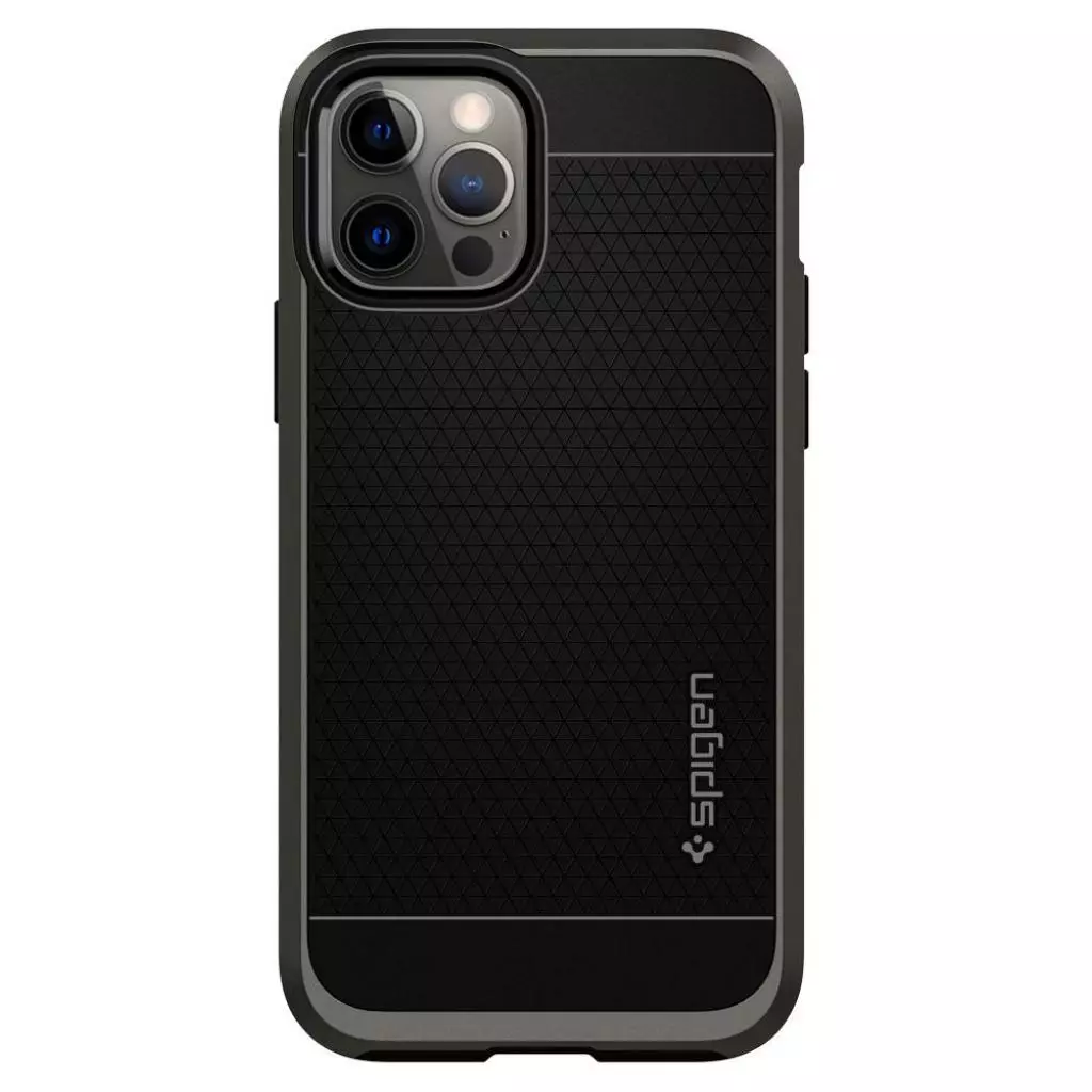 Чехол для моб. телефона Spigen iPhone 12 / 12 Pro Neo Hybrid, Gunmetal (ACS01711)