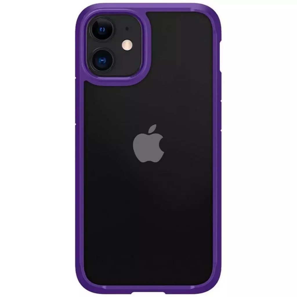 Чехол для моб. телефона Spigen iPhone 12 mini Crystal Hybrid, Hydrangea Purple (ACS01544)