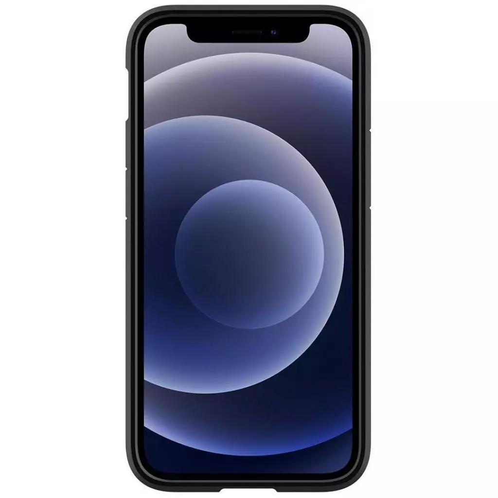 Чехол для моб. телефона Spigen iPhone 12 mini Crystal Hybrid, Matte Black (ACS01543) - 1 Чехол для моб. телефона Spigen iPhone 12 mini Crystal Hybrid, Matte Black (ACS01543) - 1
