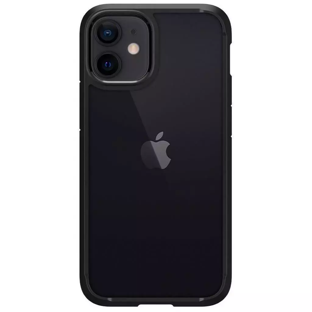 Чехол для моб. телефона Spigen iPhone 12 mini Crystal Hybrid, Matte Black (ACS01543)