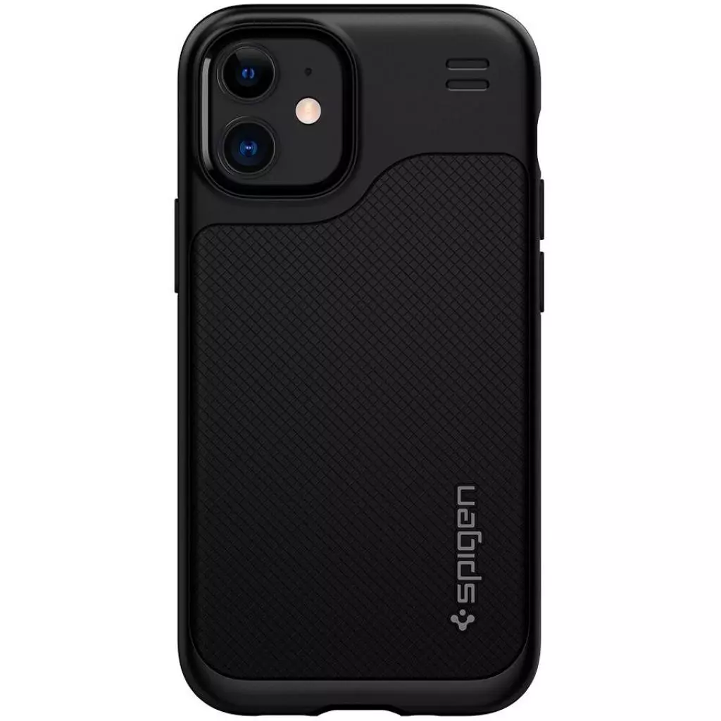 Чехол для моб. телефона Spigen iPhone 12 mini Hybrid NX, Matte Black (ACS01541)