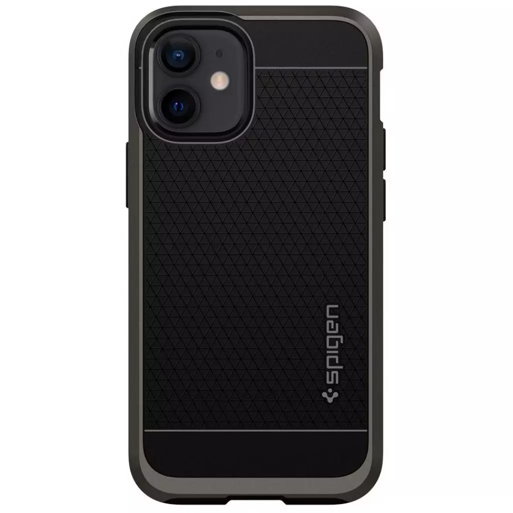 Чехол для моб. телефона Spigen iPhone 12 mini Neo Hybrid, Gunmetal (ACS01754)