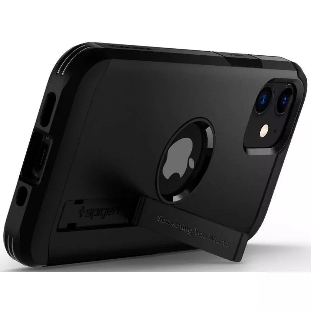 Чехол для моб. телефона Spigen iPhone 12 mini Tough Armor, Black (ACS01753) - 4 Чехол для моб. телефона Spigen iPhone 12 mini Tough Armor, Black (ACS01753) - 4