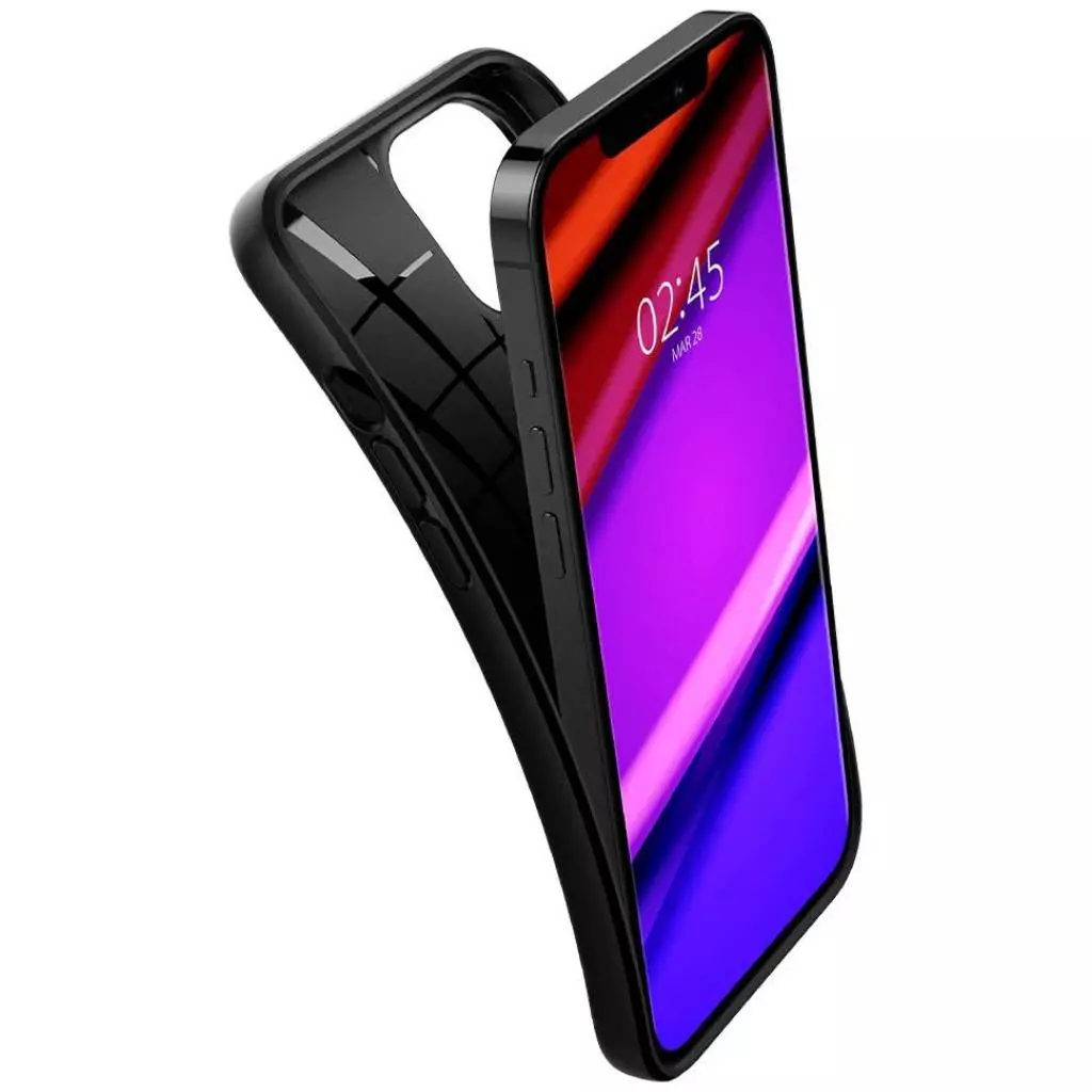 Чехол для моб. телефона Spigen iPhone 12 Pro Max Core Armor, Matte Black (ACS01471) - 3 Чехол для моб. телефона Spigen iPhone 12 Pro Max Core Armor, Matte Black (ACS01471) - 3
