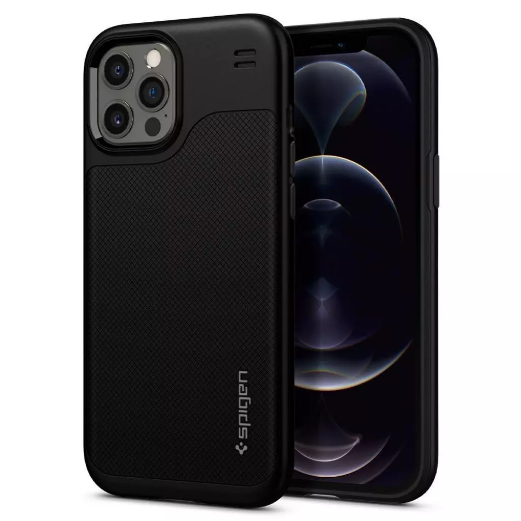 Чехол для моб. телефона Spigen iPhone 12 Pro Max Hybrid NX, Matte Black (ACS01475) - 5 Чехол для моб. телефона Spigen iPhone 12 Pro Max Hybrid NX, Matte Black (ACS01475) - 5