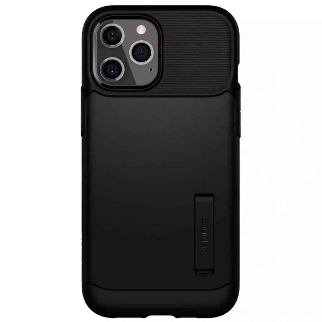Чехол для моб. телефона Spigen iPhone 12 Pro Max Slim Armor, Black (ACS01479)