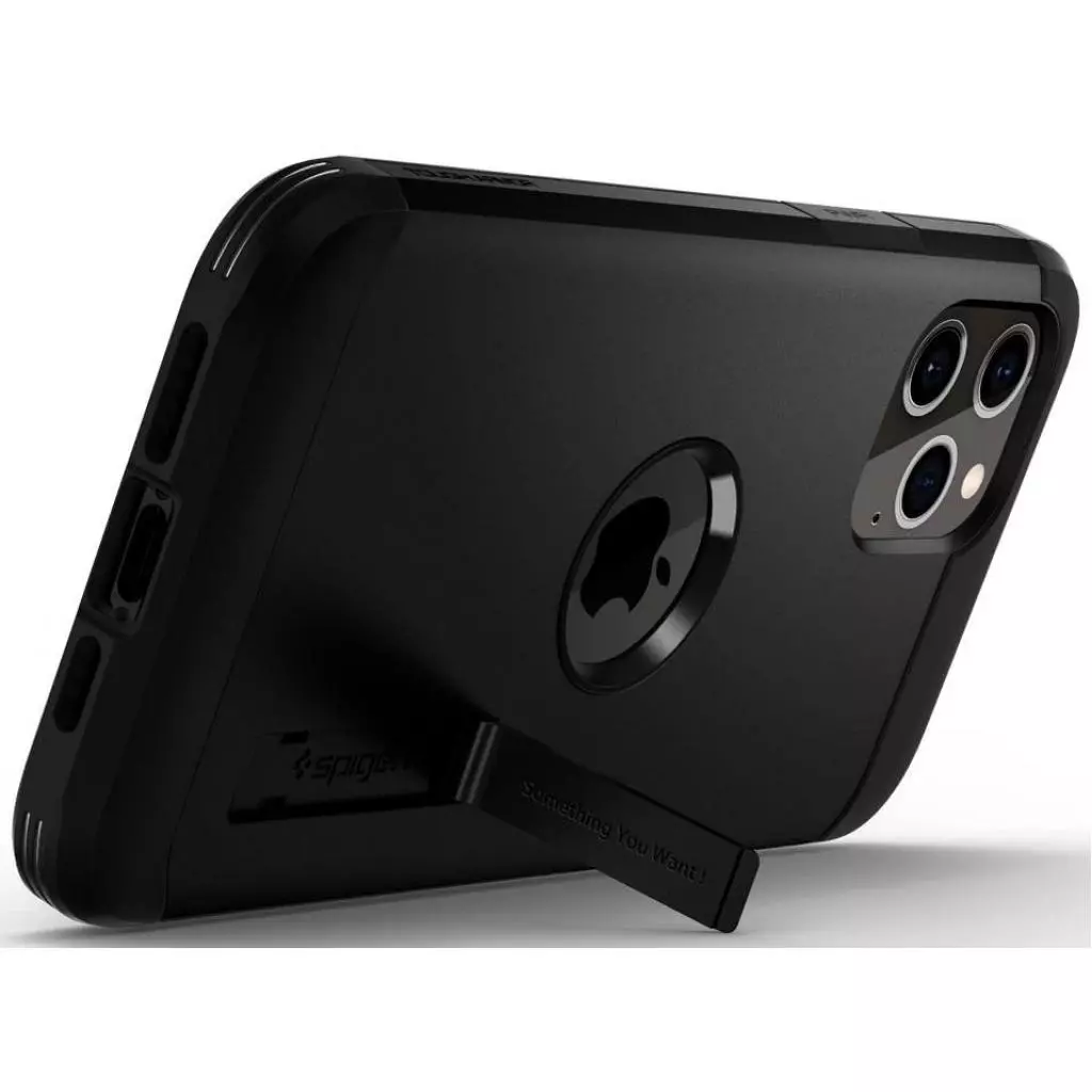 Чехол для моб. телефона Spigen iPhone 12 Pro Max Tough, Armor Black (ACS01626) - 4 Чехол для моб. телефона Spigen iPhone 12 Pro Max Tough, Armor Black (ACS01626) - 4