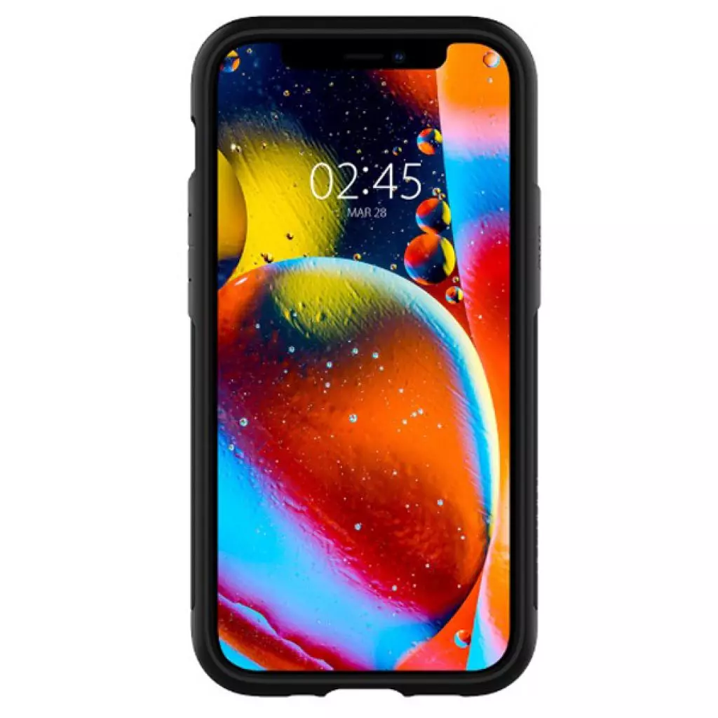 Чехол для моб. телефона Spigen iPhone 12 / 12 Pro Slim Armor, Black (ACS01523) - 1 Чехол для моб. телефона Spigen iPhone 12 / 12 Pro Slim Armor, Black (ACS01523) - 1