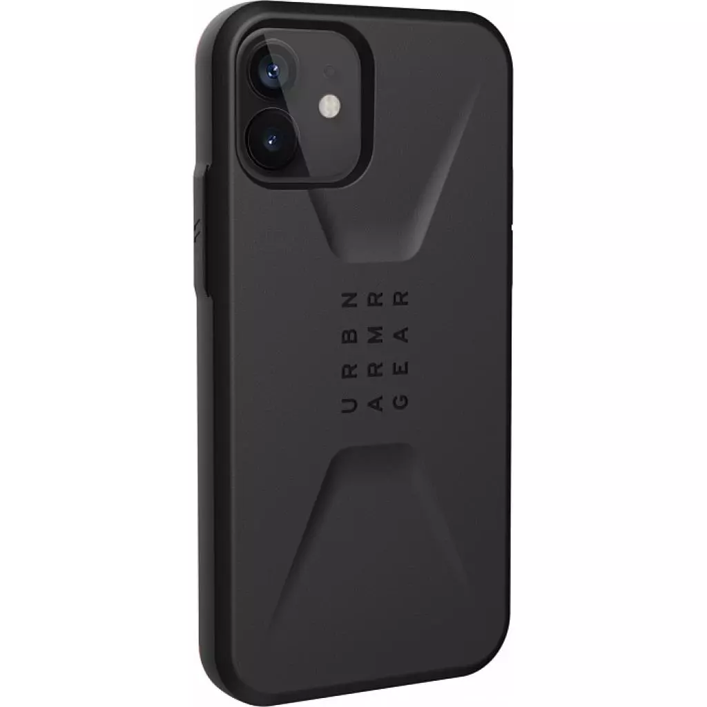 Чехол для моб. телефона Uag iPhone 12 / 12 Pro Civilian, Black (11235D114040) - 3 Чехол для моб. телефона Uag iPhone 12 / 12 Pro Civilian, Black (11235D114040) - 3