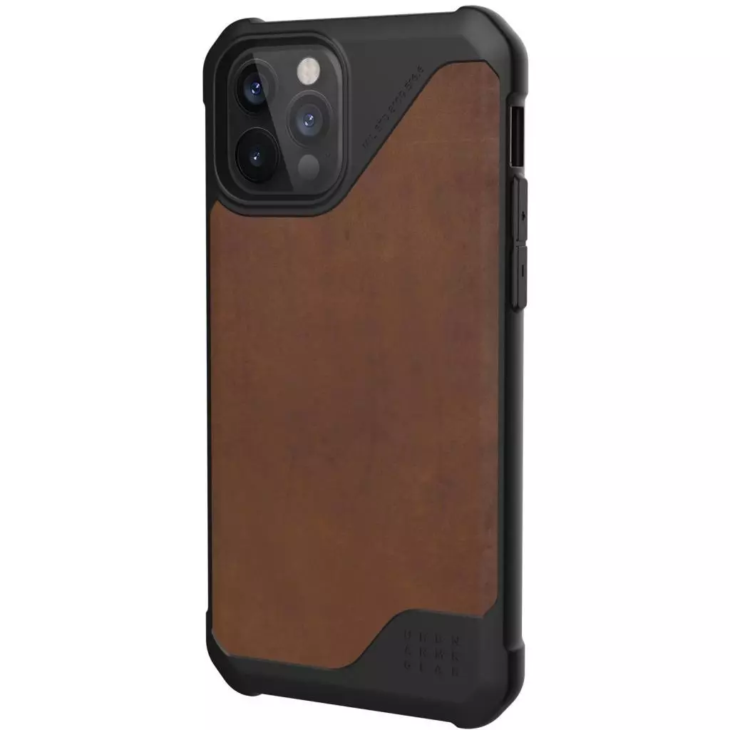 Чехол для моб. телефона Uag iPhone 12 / 12 Pro Metropolis LT, Leather Brown (11235O118380) - 2 Чехол для моб. телефона Uag iPhone 12 / 12 Pro Metropolis LT, Leather Brown (11235O118380) - 2