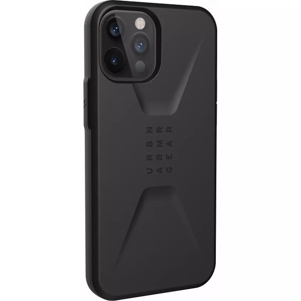 Чехол для моб. телефона Uag iPhone 12 Pro Max Civilian, Black (11236D114040) - 3 Чехол для моб. телефона Uag iPhone 12 Pro Max Civilian, Black (11236D114040) - 3