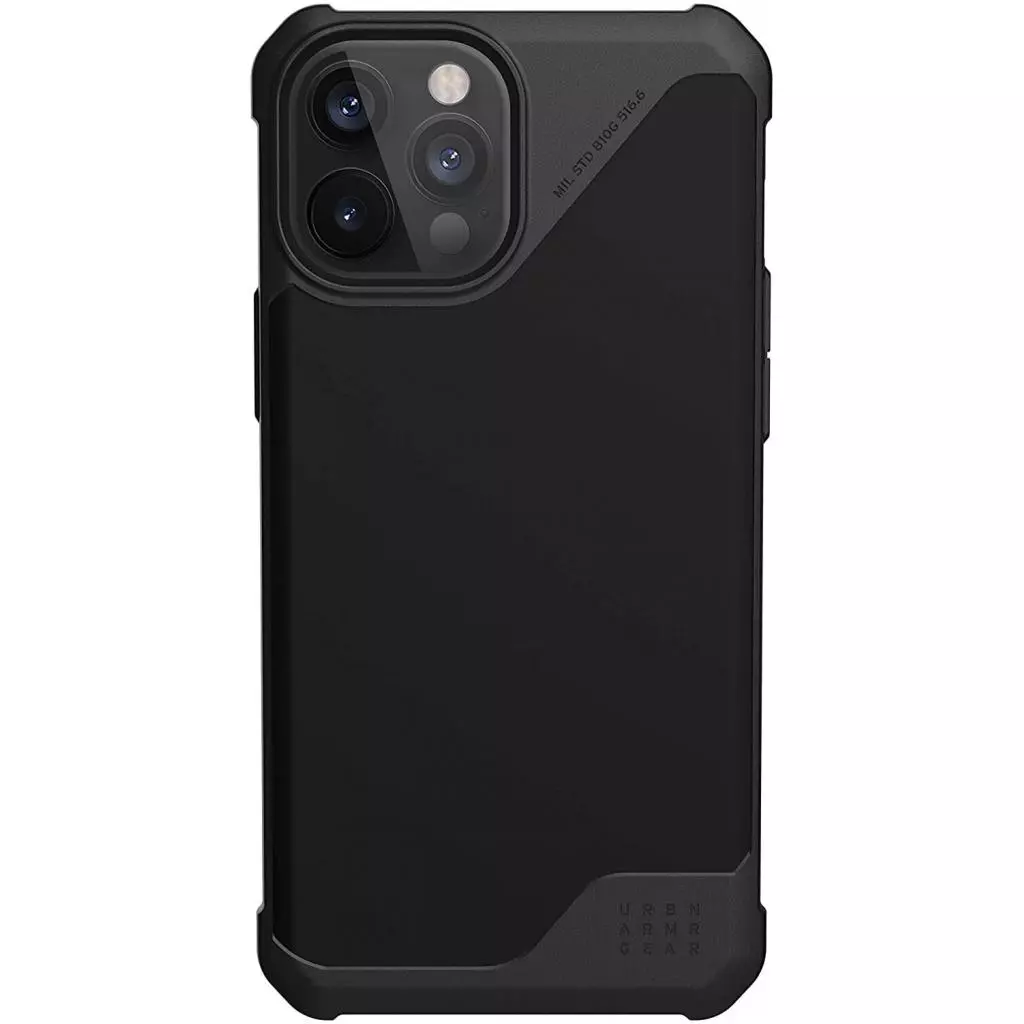 Чехол для моб. телефона Uag iPhone 12 Pro Max Metropolis LT(PU), SATN Black (11236O113840)