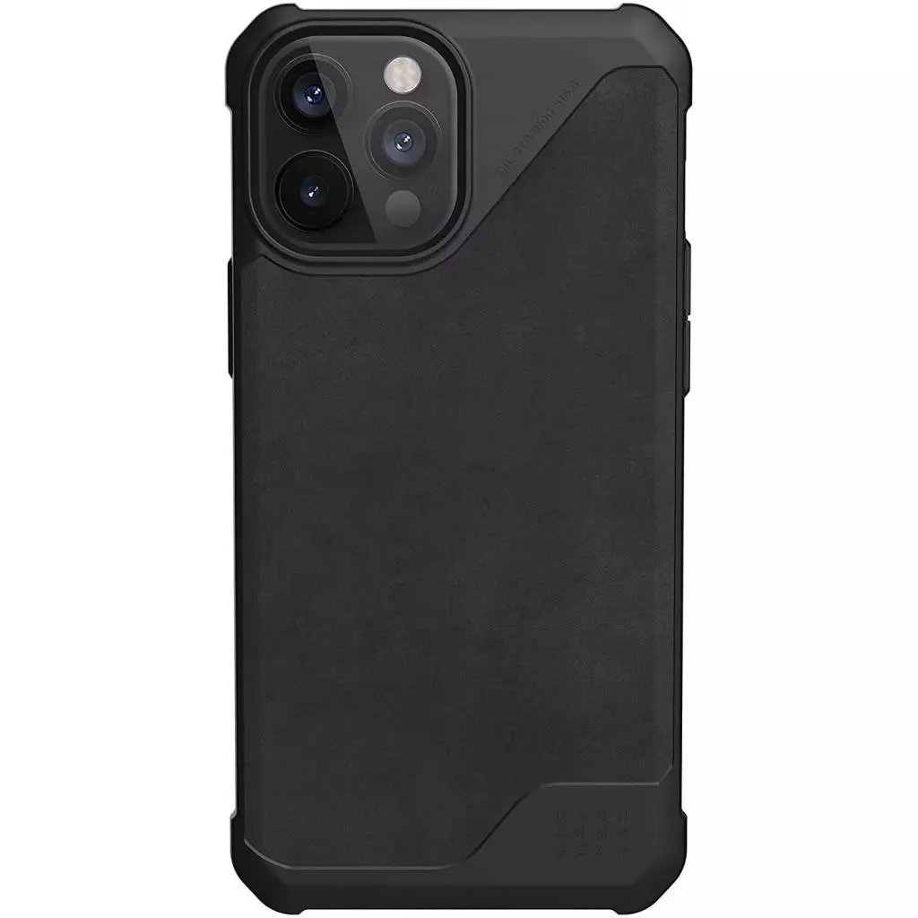 Чехол для моб. телефона Uag iPhone 12 Pro Max Metropolis LT, Leather Black (11236O118340)