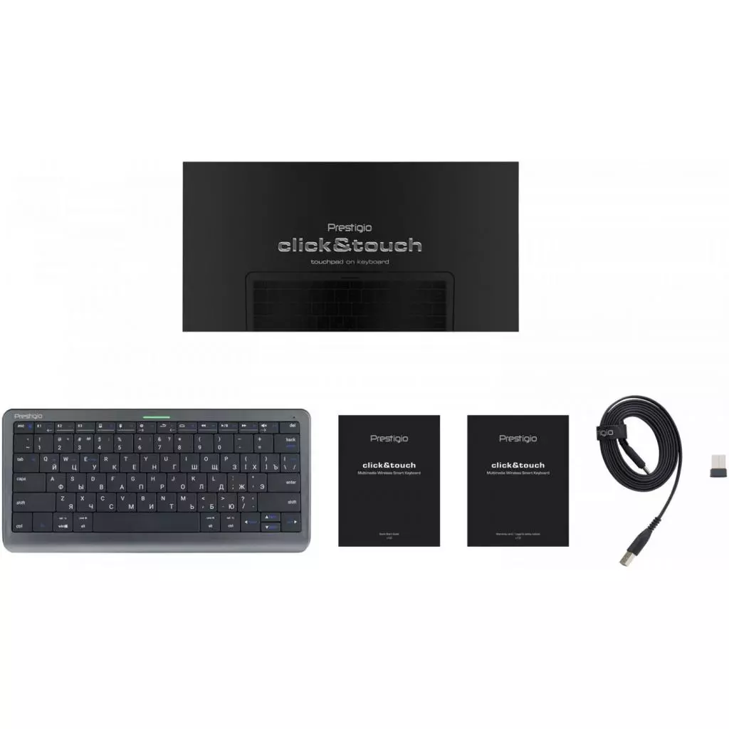 Клавиатура Prestigio Click&Touch Bluetooth (PSKEY1SGRU) - 5