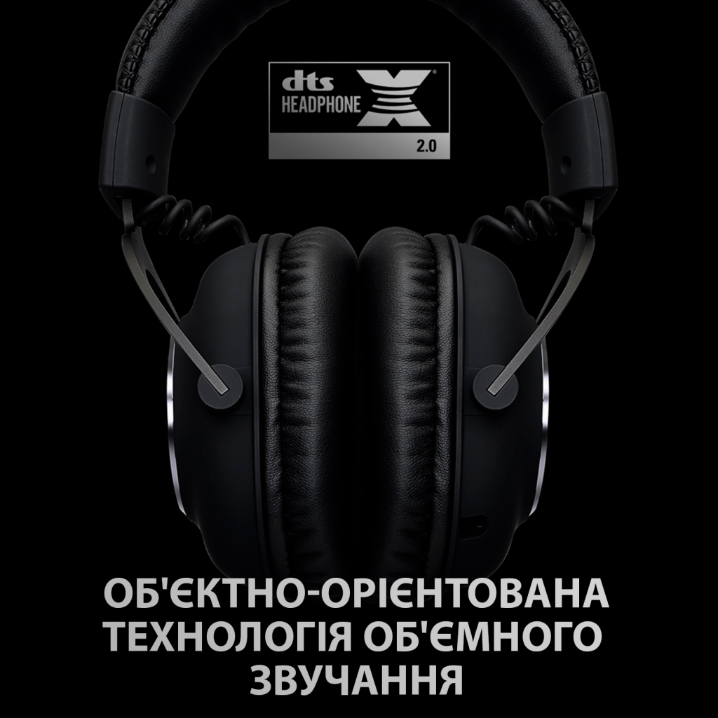 Наушники Logitech G PRO X Wireless Lightspeed Black (981-000907) - 6 Наушники Logitech G PRO X Wireless Lightspeed Black (981-000907) - 6