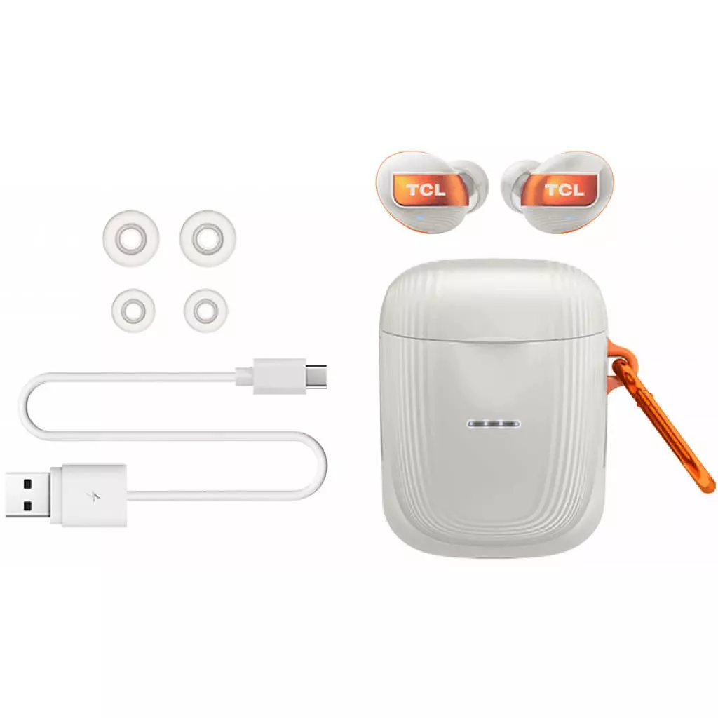 Наушники TCL ACTV500 Copper Ash White (ACTV500TWSWT-RU) - 5 Наушники TCL ACTV500 Copper Ash White (ACTV500TWSWT-RU) - 5