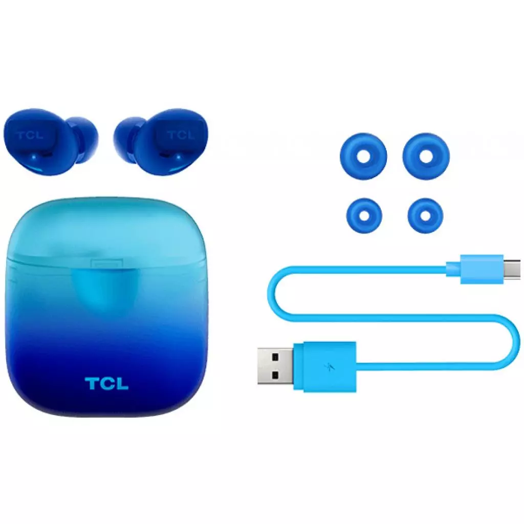 Наушники TCL SOCL500 Ocean Blue (SOCL500TWSBL-RU) - 6 Наушники TCL SOCL500 Ocean Blue (SOCL500TWSBL-RU) - 6