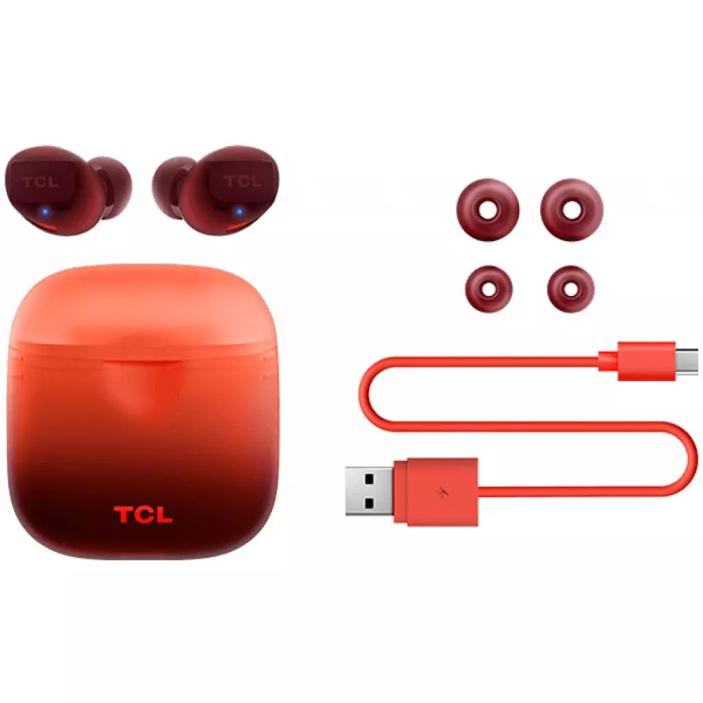 Наушники TCL SOCL500 Sunset Orange (SOCL500TWSOR-RU) - 6 Наушники TCL SOCL500 Sunset Orange (SOCL500TWSOR-RU) - 6