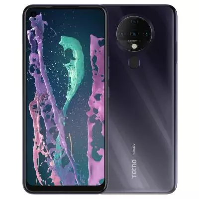 Мобильный телефон Tecno KE7 (Spark 6 4/128Gb) Comet Black (4895180762079) - 7