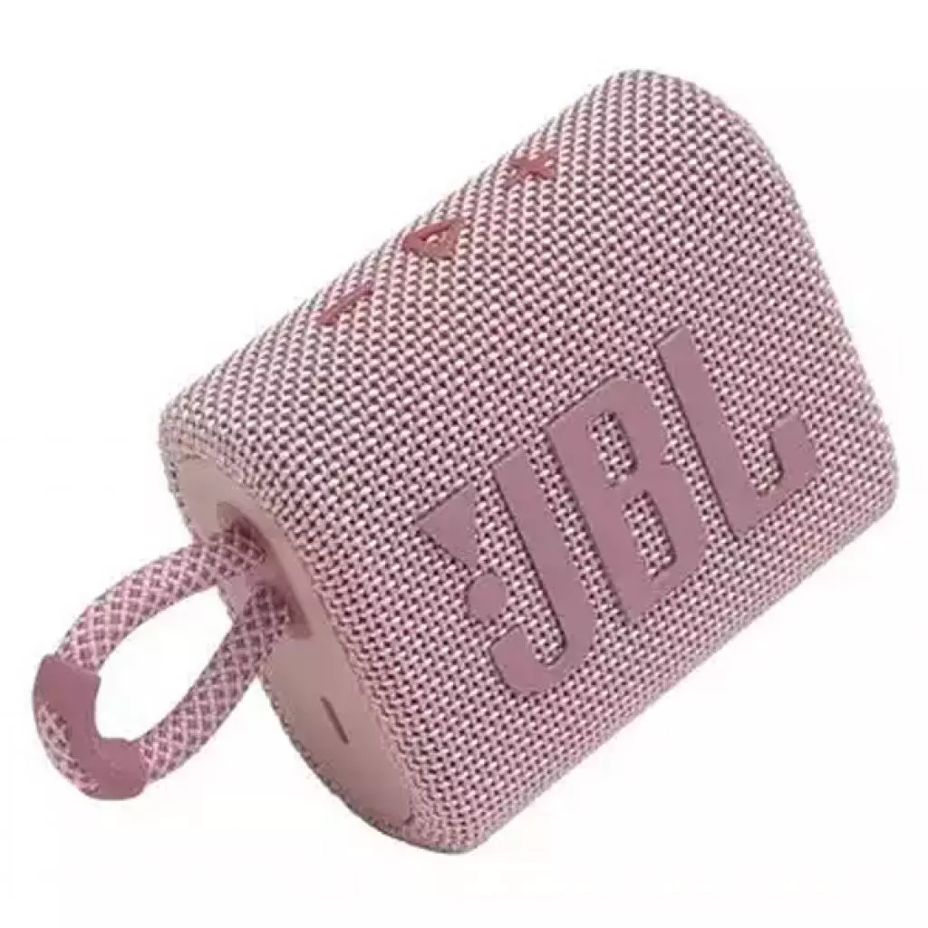 Акустическая система JBL Go 3 Pink (JBLGO3PINK) - 9 Акустическая система JBL Go 3 Pink (JBLGO3PINK) - 9
